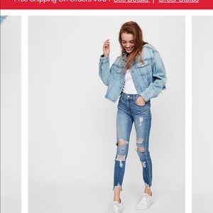 Destructed Stretch Express Jeans